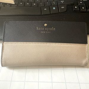 Navy & Cream Kate Spade Wallet